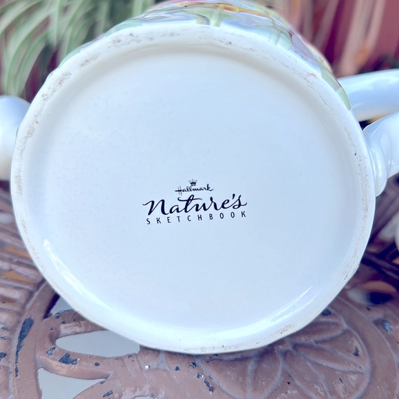 Hallmark Nature's Sketchbook Floral Watering
Can Teapot by Marjolein Bastin - Picture 4 of 4